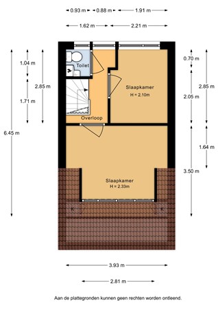 Floorplan - Anjelierstraat 10, 3551 AP Utrecht